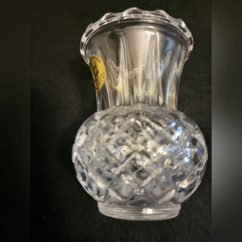 Princess House Lead Crystal Toothpick Holder
